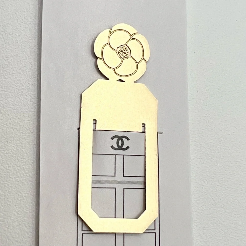 CHANEL luxurious bookmark